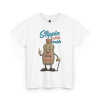 Slippin' Outta Trouble – Funny Baby Oil Cartoon T-Shirt